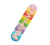 GARIOUANS Éducatif Sablier Coloré Arc-Ciel pour Éveil Sensoriel des Garçon Fille Surface Lisse Sécurisée pour Jeu Interactif Parent-garçon Fille