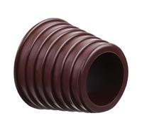 GARIOUANS Entretoise Conique pour Parapluie Jardin Extérieur Cale De Trou De Table Patio Résistante à La Température Cale De Protection en Plastique Marron pour Base De Parasol