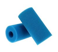 GARIOUANS Filtre De Piscine Cylindrique Réutilisable Lot De 2 Nettoyage Piscine Éponge De Filtre Anti-Obstruction Compatible Spa Et Aquarium Écologique Et Solide