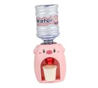 GARIOUANS Fontaine à Eau Amusant pour Garçon et Filles, Mini Distributeur d'eau en Plastique Rose avec Tasse Détachable, Créatif pour Boire et Jouer la Maison, Ensemble la Cuisine Garçon