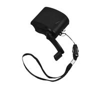 GARIOUANS Générateur à Manivelle Portable USB pour Camping et Randonnée, Batterie Externe de Secours Légère en Plastique Noir, Chargeur d'urgence Lampe LED Intégrée