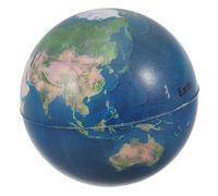 GARIOUANS Globe Gonflable Modèle Terrestre Boule À Motif Terrestre Boule À Presser Modèle De Planète Modèle De Système Solaire De Fête Jouets De Fête Terrestre Compressible