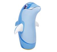 GARIOUANS Gonflable Dauphin Coloré pour Piscine et Fête Décoration Animée Extérieure et Aire de Jeux Aquatique