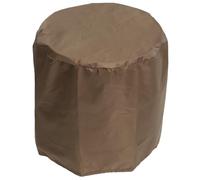 GARIOUANS Housse Imperméable pour Table Basse Ronde de Jardin Protection Anti-poussière et Uv Oxford Résistant Facile à Nettoyer et Plier