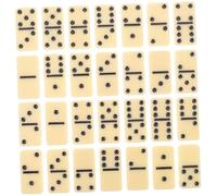 GARIOUANS Jeu de Dominos Classique Ensemble pour Adultes et Famille Blocs pour Construction et Cadeau pour et Fêtes