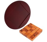 GARIOUANS Jeu de Stratégie Bois Ox Push pour Garçon Fille Plateau Tactique Géométrique Portable Puzzle Familial pour Extérieur Plage et Jardin