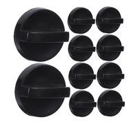 GARIOUANS Kit 10 Vis De Filtre De Tronçonneuse à Essence avec Écrou De Blocage, Couvercle De Protection Et Boutons De Fixation, Pièces Détachées Compatibles pour Entretien Forestier en Extérieur