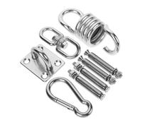 GARIOUANS Kit Accessoires de Suspension pour Hamac Acier Inoxydable Crochet Plafond pour Balançoire Support Balancelle Polyvalent de Fixation pour Fauteuil Suspendu et