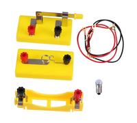 GARIOUANS Kit Apprentissage de Circuits Simples Ensemble pour Laboratoire Scolaire Équipement Éducatif Électricité Outil Expériences Manuelles pour Groupes