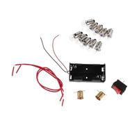 GARIOUANS Kit D'Expérimentation Électrique 4 Ensembles Mini Tableau Électrique Outils d'apprentissage De Laboratoire Kit De Circuit pour Enfants Projet Outils