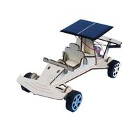 GARIOUANS Kit DIY Voiture Solaire Éducatif pour Garçon Fille Scientifique Construction Écologique Améliore Observation et Pensée Cadeau Anniversaire Noël
