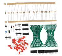 GARIOUANS Kit Soudure Électronique DIY avec Sabliers Ajustables pour Enseignement et Formation Accessoires Pratiques pour Projets de Soudage Léger et Portable
