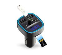 GARIOUANS Lecteur Voiture Multifonction avec Écran LED Chargeur USB Transmission FM et Port USB Compatible Smartphone Micro et