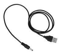 GARIOUANS Lot de 2 Câbles d’Alimentation USB vers DC 35 mm 1 Mètre en Cuivre Pur Câble USB-C à Charge Rapide USB 5V pour Enceintes sans Fil Lampes LED et Ventilateurs pour Routeur