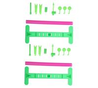 GARIOUANS Lot de 2 Sets de Anémomètres Artisanaux en Plastique Résistant, Jouets Éducatifs de Mesure Vitesse du Vent et Girouette, Dispositif Expérimental Scientifique pour Garçon et