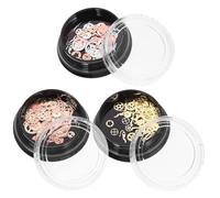 GARIOUANS Lot De 3 Pendentifs Diy En Alliage D'engrenages Steampunk, Breloques Métalliques Pour Fabrication De Bijoux, Décoration Artisanale, Présents Créatifs Multiples Usages