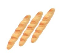 GARIOUANS Lot de 3 Stylos à Bille Fantaisie Forme Baguette, Encre Noire Fluide, Stylo Créatif Compact pour École Bureau, Fournitures de Papeterie Amusantes et Présents Originaux de