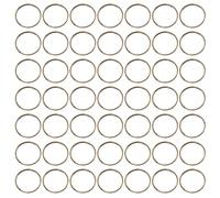 GARIOUANS Lot de 300 Anneaux Fendus en Acier Inoxydable 304 Connecteurs de Perles Octogonales pour Lustres Anneaux Suspendre de Goutte de Cristal Accessoires DIY pour Décoration de Lampe