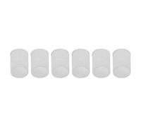 GARIOUANS Lot De 6 Boîtes De Rangement Rondes Transparentes pour Petites Figurines, Coffrets De Présentation Compactes, Protection Antipoussière pour Collectionneurs, Usage pour Poupées Et Modèles 3D