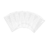 GARIOUANS Lot de 7 Gabarits de Règle en Pet 2,13 M pour Tableau de Croissance Garçon et Filles, Pochoir Mural de Peinture Diy, Modèle Soi-même pour Décoration Chambre Garçon Fille