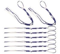 GARIOUANS Lot De 8 Pompons pour Châle De Prière Fournitures pour Châle De Prière Franges De Talit Franges De Tzitzit Pompons De Tzitzit en Denim Cordons De en Tissu