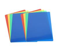 GARIOUANS Lot De 8 Tapis De Découpe pour Pâte Polymère 11.81X8.27In Tapis De Modelage Colorés Réutilisables avec Outils De Poterie pour Activités Créatives Enfants