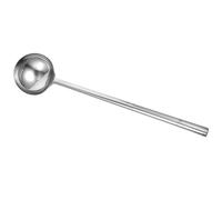 GARIOUANS Louche Acier Inoxydable Long Manche Cuillère de Service pour Cuisine Wok Résistante Chaleur Cuillère à Eau Robuste pour Usage Domestique et Professionnel