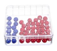 GARIOUANS Machine à Tirage Au Sort avec Boules de Transparentes Jeu de Sélection de Numéros pour Fête et Apprentissage des Couleurs Ensemble Compact et Robuste