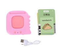 GARIOUANS Machine Éducative pour Garçon Fille avec Cartes Sonores Bilingues Éveil Précoce pour Apprentissage de Anglais et du Français Jeu Interactif pour Maternelle