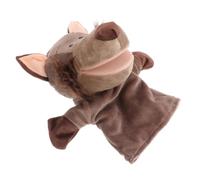 GARIOUANS Marionnette Main Loup Peluche Souple pour Conte et Jeu Imagination Garçon Fille Théâtral Interaction Parents Garçon Fille