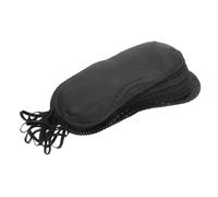 GARIOUANS Masques Yeux Noirs Lot de 12 en Tissu avec Sangle Élastique Réglable, Accessoire de Jeu de Société Ambiance Immersive Assurée pour Soirées et Voyages