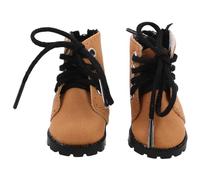 GARIOUANS Mini Bottines Bjd pour Poupée Chaussures Miniatures Souples et Élégantes pour Accessoires de Maison de Poupée et Collectionneurs