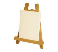 GARIOUANS Mini Chevalet en Bois de Hêtre Beige 27,5 Cm Support Photo Trépied Portable pour Artistes Étudiants Présentation Tableaux