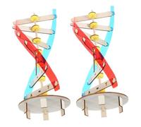 GARIOUANS Modèle Double Hélice DIY Kit Scientifique Stem pour Enseignement Biologie Classe Éducatif Réutilisable pour Expérimentation Manuelle et Apprentissage Visuel