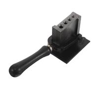 GARIOUANS Moule à Coulée en Acier Inoxydable Petit Format, Moule à Lingots Cylindrique Réversible avec Fond Plat, Outil de Fabrication et Affinage pour Aluminium et Laiton, Rainure