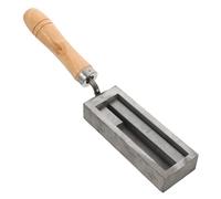 GARIOUANS Moule à Lingots Fonte et Graphite Petit Format Moulage Métal Précis pour Bijoutiers Professionnels Creuset pour Fusion et Raffinage