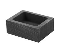 GARIOUANS Moule Graphite Carré Résistant Haute Température avec Rainure Huile pour Fondre Or Métal Bijoux DIY Fabrication