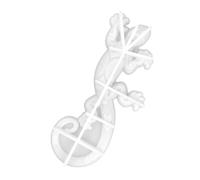 GARIOUANS Moule Silicone Gecko pour Résine Époxy Décoration Murale DIY Moule pour Artisanat Maison