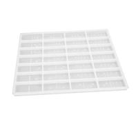 GARIOUANS Moule Silicone pour Jeu Dominos Moules Époxy Résine Fabrication Ornement Bricolage