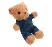 GARIOUANS Nounours Peluche Infirmier Doux 1 Pièce en Peluche de Dessin Animé, Ours Infirmière Vêtue D’Uniforme, Présent Créatif pour Diplômés en Soins, Garçon et Filles et Décoration Bureau