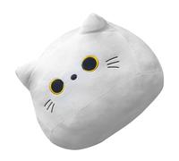 GARIOUANS Oreiller Chat Noir Japonais Coussin Chaton Adorable pour Oreiller Déco Multifonction pour Canapé et Lit Coussin Doux et Confortable pour Anniversaire