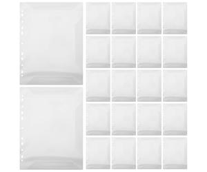 GARIOUANS Pages intérieures du classeur de musique A4 10pcs en plastique, adaptées pour musiciens et enseignants, idéales pour l'organisation lors des cours et concerts