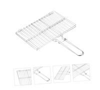 GARIOUANS Panier Grillade Barbecue Acier Inoxydable Épais Panier pour Poisson et pour Barbecue Extérieur Camping et Pique