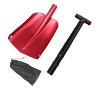 GARIOUANS Pelle à Neige Pliante Détachable Aluminium Légère et Ergonomique Pelle Multifonction pour Voiture Camping et Déneigement Hiver