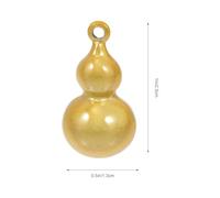 GARIOUANS Pendentif Gourd Cuivre Ornement Cloche DIY Accessoire Artisanat pour Bracelet Collier et Porte Clés Design Chinois