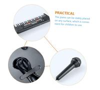 GARIOUANS Piano Électronique Garçon Fille Touches Multifonction avec Micro Musical Éducatif pour Filles et Garçons Clavier Portable pour Apprentissage et Coordination