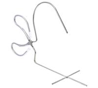 GARIOUANS Pince à Émailler en Acier Inoxydable pour Poterie Outil de Glaçage Céramique Léger et Solide Accessoire Pratique pour Potiers et Artistes de Céramique Usage en Atelier et