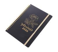 GARIOUANS Planificateur Hebdomadaire avec Couverture Solide Carnet à Spirale pour Organisation Scolaire et Professionnelle des Tâches et Listes