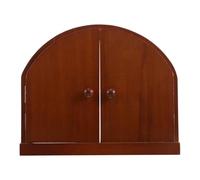 GARIOUANS Plaque de Prise en Bois Massif Double pour Interrupteur Mural, Cache de Protection Électrique Décoratif Style Campagnard, Sécurité Bébé, Finition Naturelle pour Chambre et Séjour,