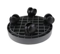 GARIOUANS Plateau pour Pot de Fleurs Résine Épais Antidérapant et Résistant Aux Chocs Récupérateur Eau pour Plantes Intérieur et Jardin Accessoire Pratique pour Jardinières et